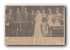 Roderick Simonds / Ethel Bretsch Wedding